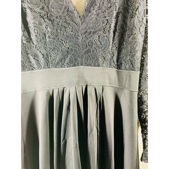 High Low Cocktail Party Dress- Size Large - Picture 7 of 7